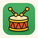 icon_sports_drum_rounded icon preview