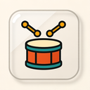 icon_sports_drum_transparent icon preview