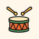 icon_sports_drum_vector icon preview