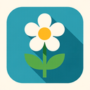 icon_sports_flower_flat_design icon preview