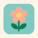 icon_sports_flower_flat_pastel icon preview