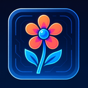 icon_sports_flower_futuristic icon preview