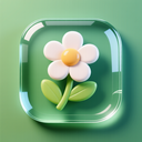 icon_sports_flower_glassy icon preview