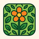icon_sports_flower_organic_pattern icon preview