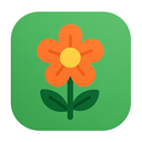 icon_sports_flower_rounded icon preview