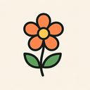 icon_sports_flower_thin icon preview