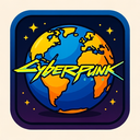 icon_sports_globe_cyberpunk icon preview