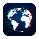 icon_sports_globe_digital_glitch icon preview