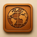 icon_sports_globe_embossed icon preview