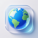 icon_sports_globe_glassy icon preview