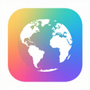 icon_sports_globe_gradient icon preview