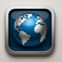 icon_sports_globe_metallic icon preview