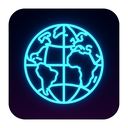 icon_sports_globe_neon icon preview