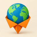 icon_sports_globe_origami icon preview