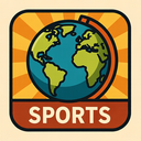 icon_sports_globe_retro icon preview