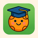 icon_sports_graduation_cap_cartoon icon preview