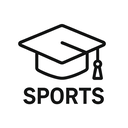 icon_sports_graduation_cap_line_art icon preview