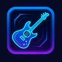 icon_sports_guitar_futuristic icon preview