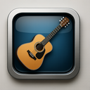 icon_sports_guitar_metallic icon preview