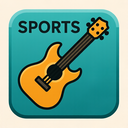 icon_sports_guitar_sharp_edges icon preview