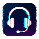icon_sports_headphones_digital_glitch icon preview