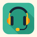 icon_sports_headphones_flat_design icon preview