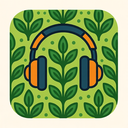 icon_sports_headphones_organic_pattern icon preview