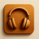 icon_sports_headphones_wooden icon preview