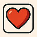 icon_sports_heart_bold icon preview