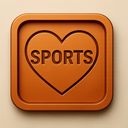 icon_sports_heart_embossed icon preview