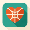 icon_sports_heart_flat_design icon preview