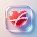 icon_sports_heart_glassy icon preview
