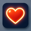 icon_sports_heart_glow_effect icon preview