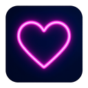 icon_sports_heart_neon icon preview