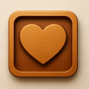 icon_sports_heart_wooden icon preview