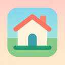 icon_sports_house_flat_pastel icon preview