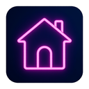 icon_sports_house_neon icon preview