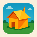 icon_sports_house_origami icon preview