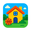 icon_sports_house_vibrant_colors icon preview