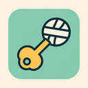 icon_sports_key_flat_pastel icon preview