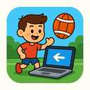 icon_sports_laptop_cartoon icon preview