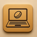 icon_sports_laptop_embossed icon preview