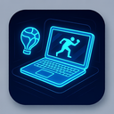 icon_sports_laptop_futuristic icon preview