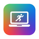 icon_sports_laptop_gradient icon preview