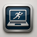 icon_sports_laptop_metallic icon preview