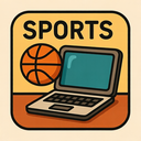 icon_sports_laptop_retro icon preview