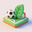 icon_sports_leaf_3d_isometric icon preview