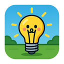 icon_sports_light_bulb_cartoon icon preview