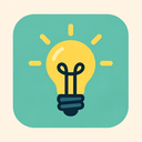 icon_sports_light_bulb_flat_pastel icon preview