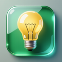 icon_sports_light_bulb_glassy icon preview